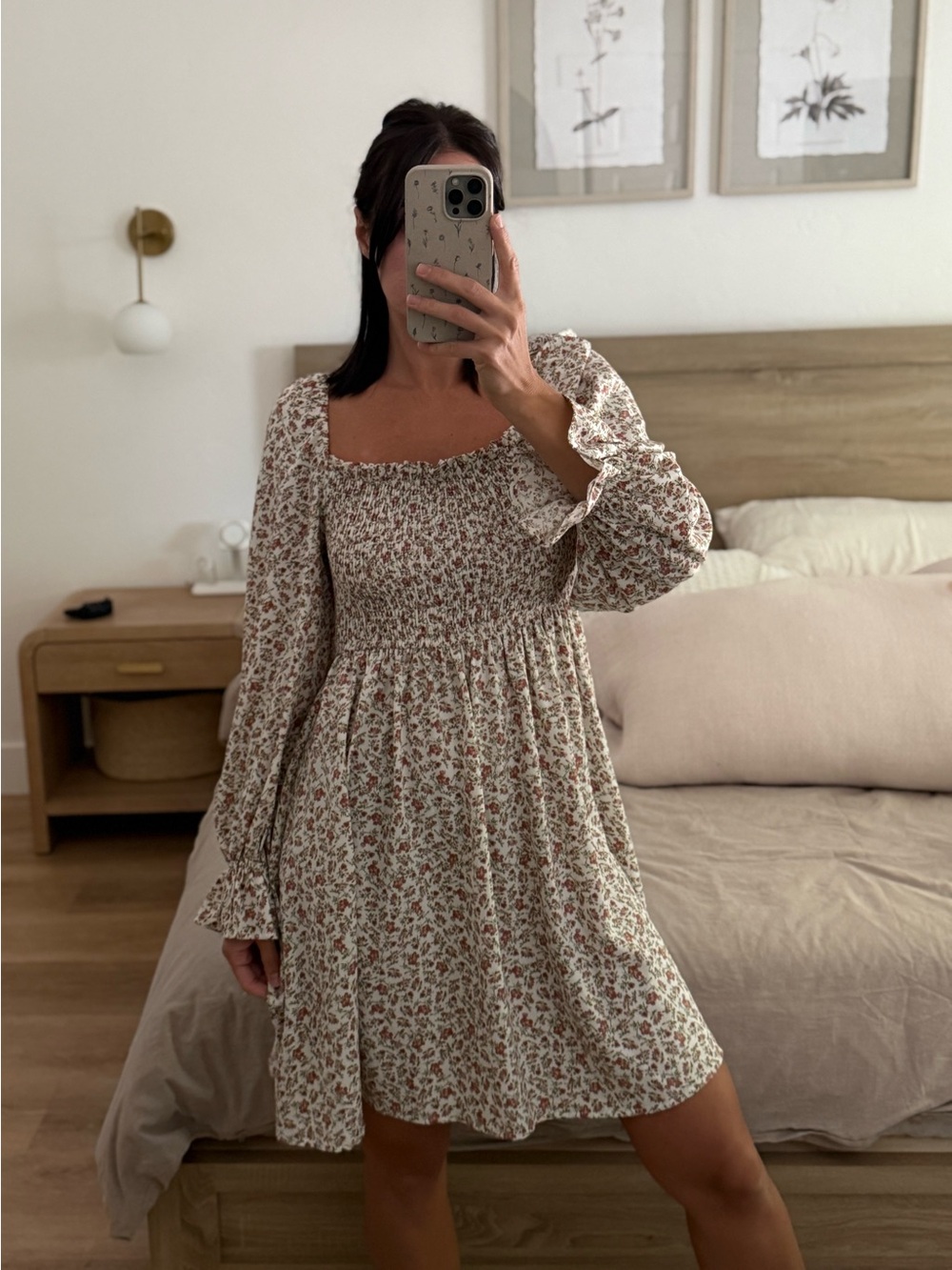 Floral Print Dress
